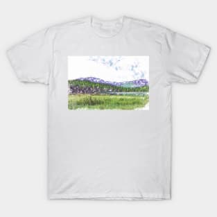 Mountain Meadow Tranquility T-Shirt